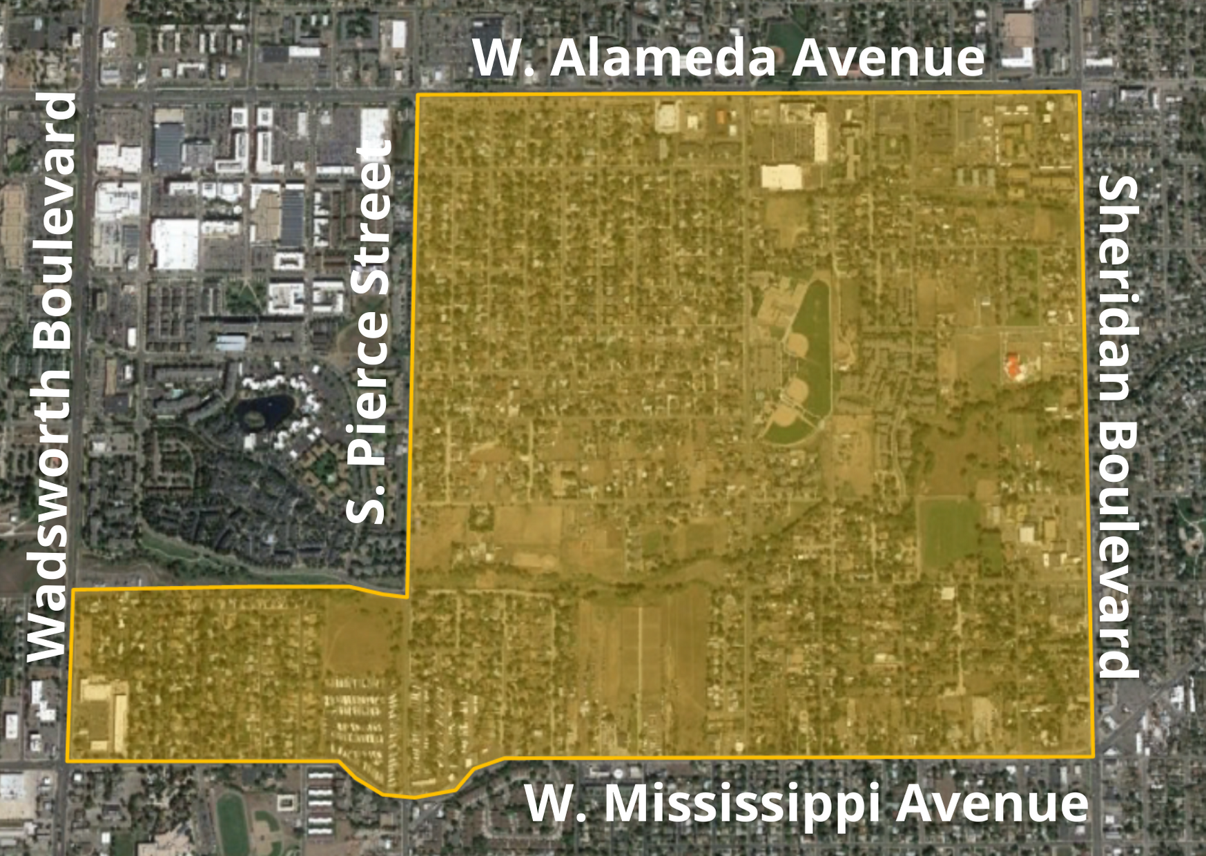 Weir Gulch Gardens Map